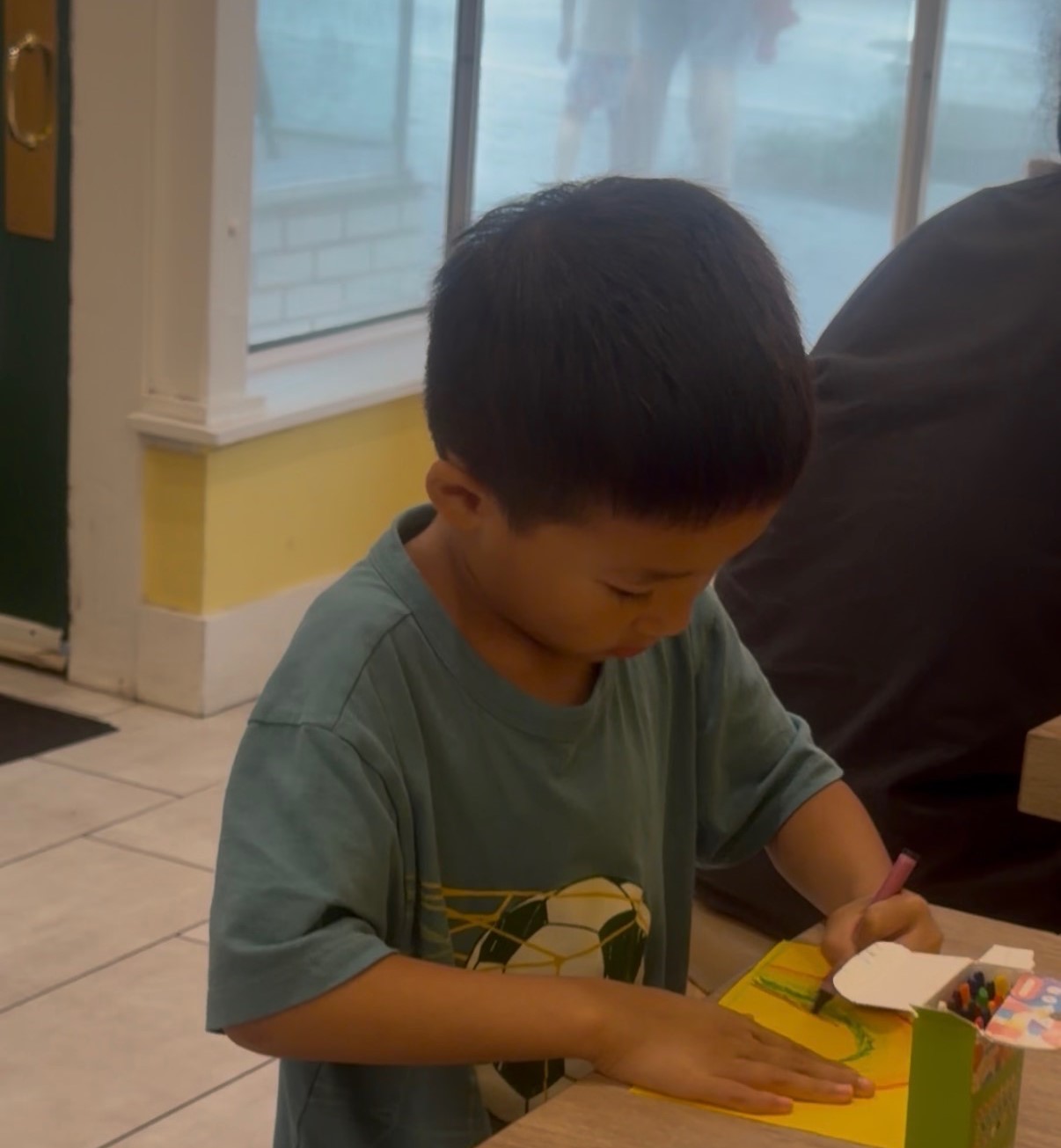 Child in hospital